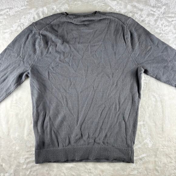 Abercrombie & Fitch Sweater Long Sleeve Men's XL Thin Gray - Picture 2 of 9